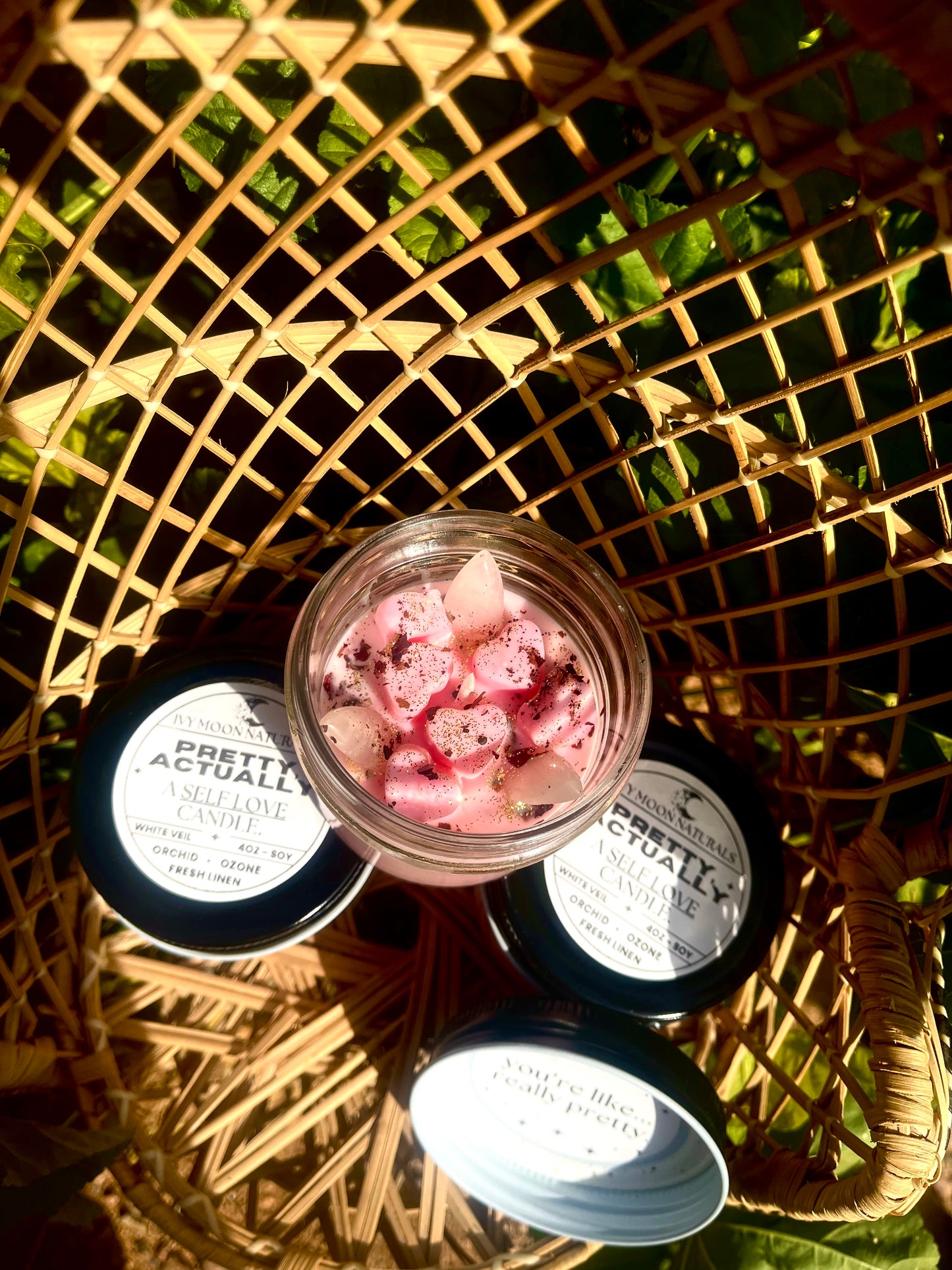 Pretty, Actually. | A Self Love Reclamation Intention Candle