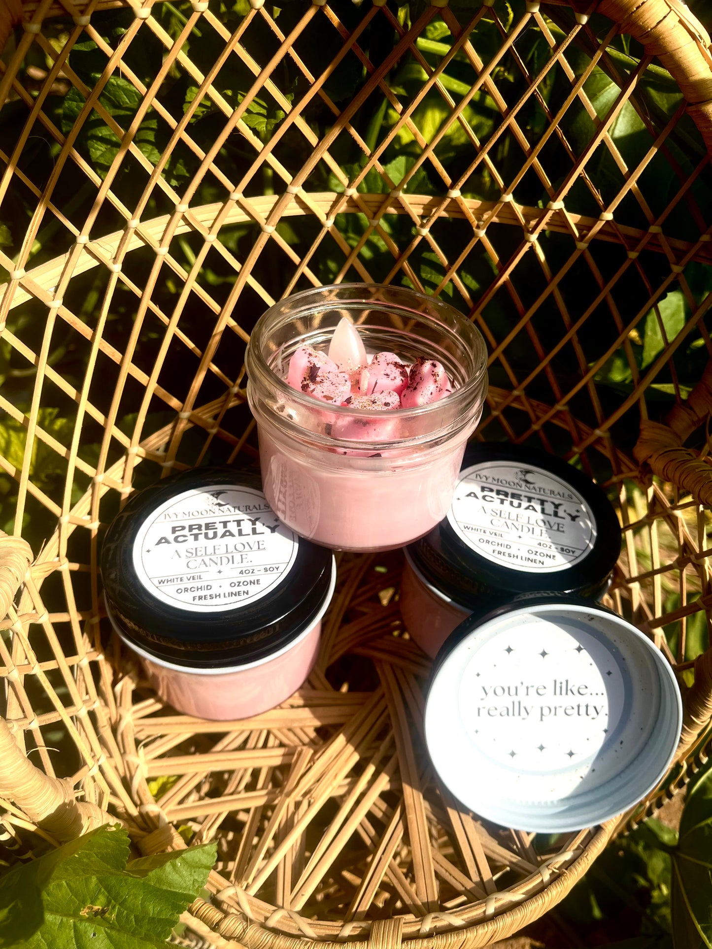 Pretty, Actually. | A Self Love Reclamation Intention Candle