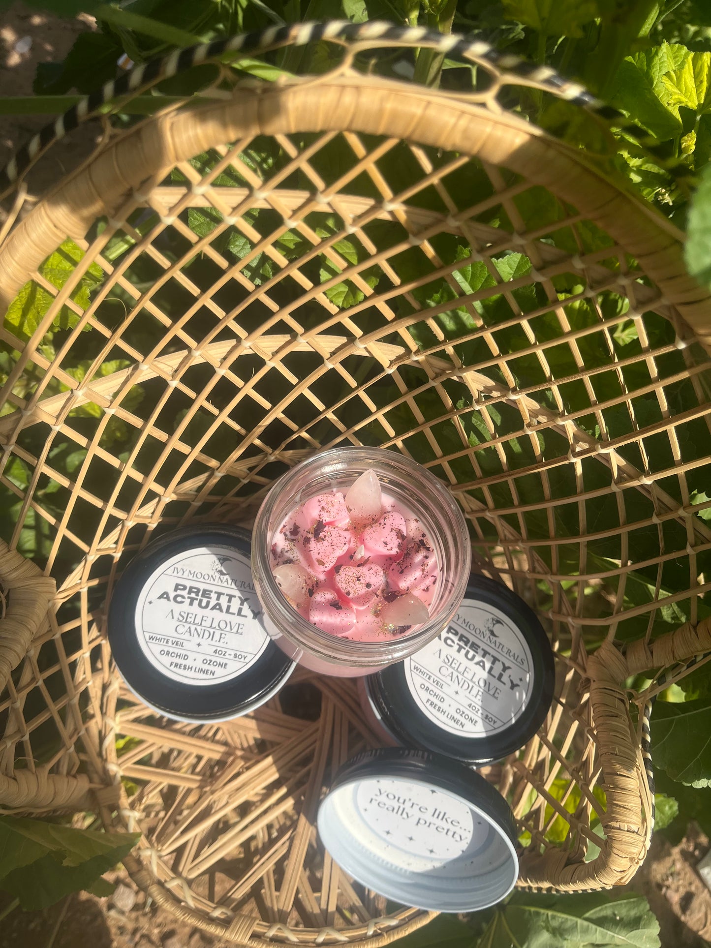 Pretty, Actually. | A Self Love Reclamation Intention Candle