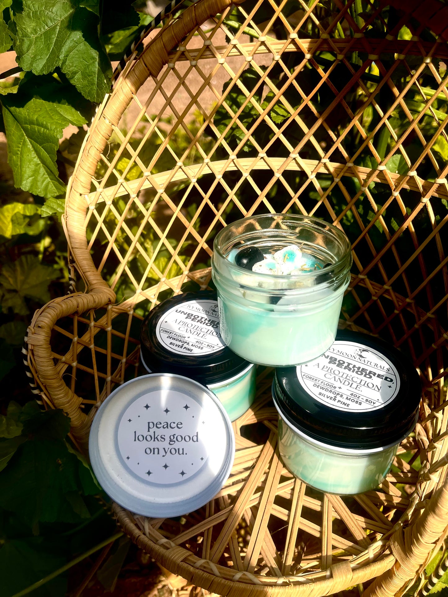 Unbothered, Period. | A Divine Protection Intention Candle