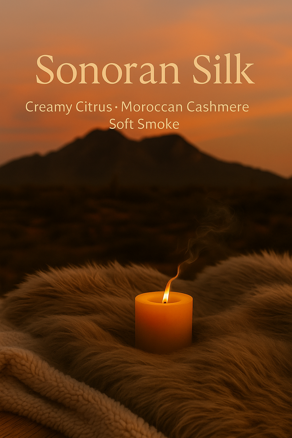 Sonoran Silk | Creamy Citrus 🞗 Moroccan Cashmere 🞗 Soft Smoke